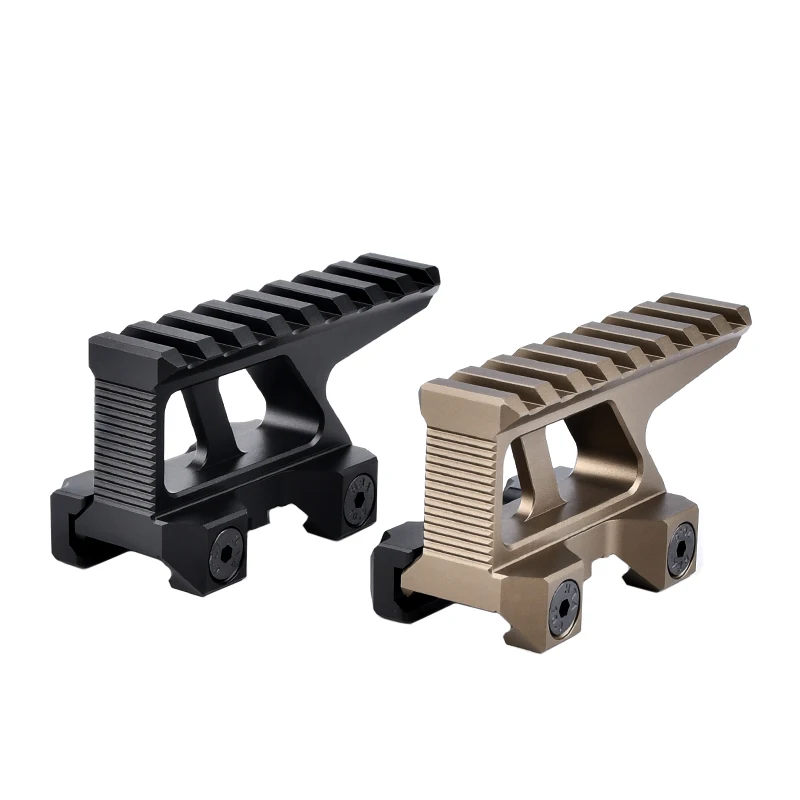 Soporte táctico Hydra de aluminio, Base de mira de punto rojo compatible con montaje en riel Picatinny de 20mm, soporte fijo PEQ15, accesorio de caza al aire libre - imagen 5