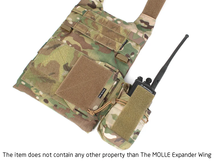 PEW TACTICAL SS STYLE MOLLE Expander Wing TEGRIS AIRSOFT - imagen 5