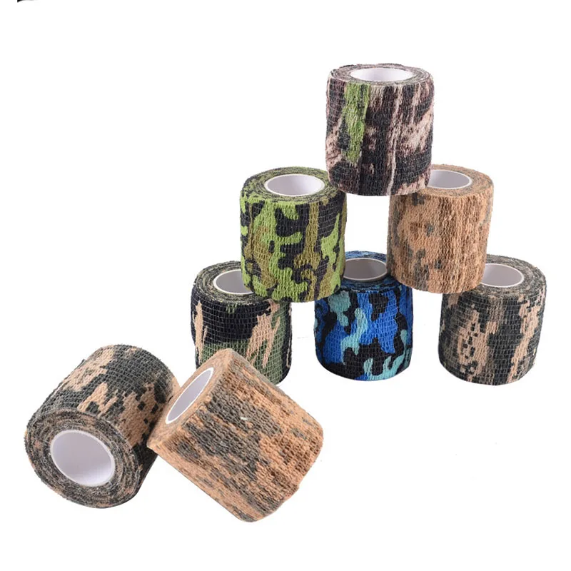 Cinta elástica de camuflaje de 4,8 m, Protector deportivo autoadhesivo, vendaje para tobillo, rodilla, dedo, brazo, disfraz de caza, Elastoplast - imagen 3