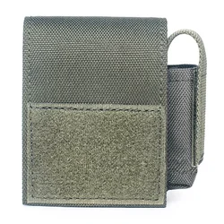 Riñonera táctica MOLLE con ranura para encendedor, bolsa compacta
