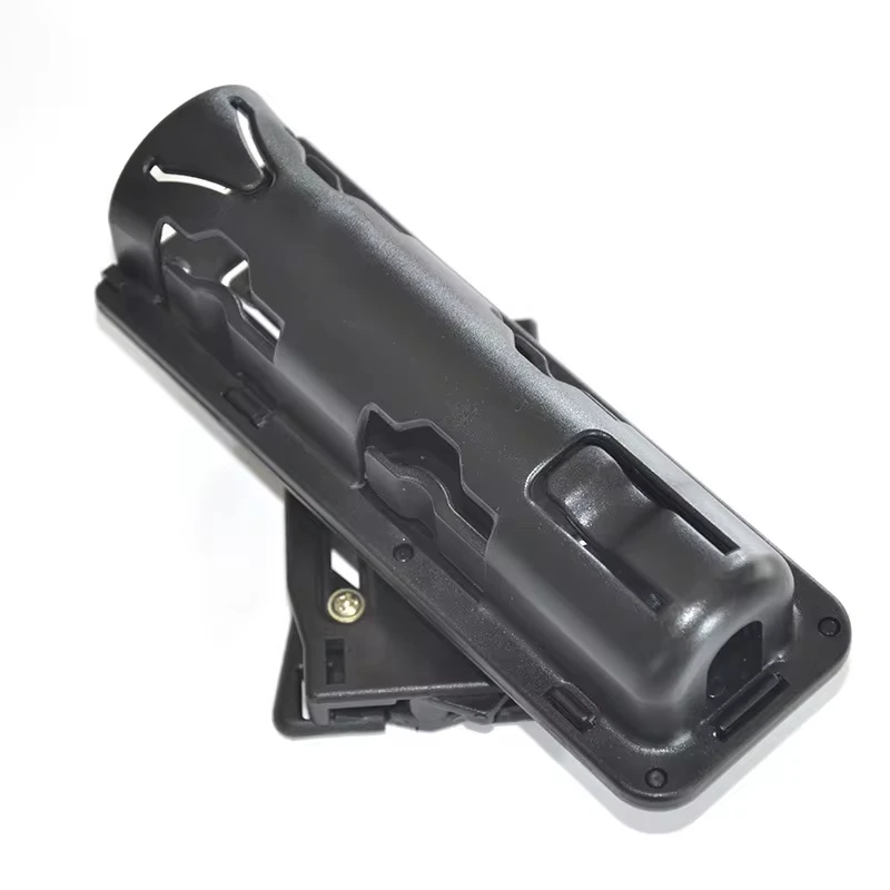 DIZETION-funda con soporte para bastón militar, rotación de 360 grados, funda táctica para bastón de policía, defensa, cintura superior abierta - imagen 4