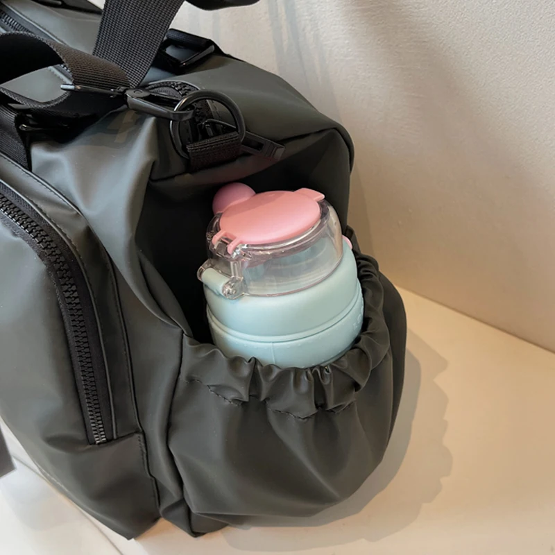 Bolsa de gimnasio para deportes al aire libre, bolso de equipaje de viaje para acampar, viaje de negocios, senderismo, bolsa de mano, almacenamiento universitario, bolsos de hombro - imagen 5