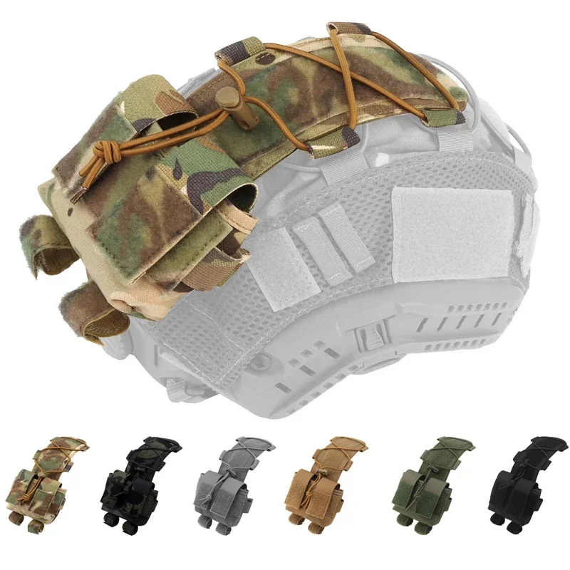 Bolsa de batería para casco táctico MK2, bolsa de contrapeso para casco Airsoft, accesorios para casco rápido para tiro al aire libre - imagen 2