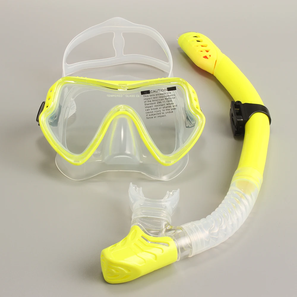JSJM nueva máscara de buceo profesional con esnórquel, gafas de snorkel, gafas de buceo, juego de tubos de natación, máscara de snorkel para adultos Unisex - imagen 5