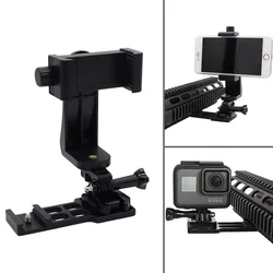 VULPO Montura Picatinny para Móvil, GoPro y iPhone Accesorio Táctico