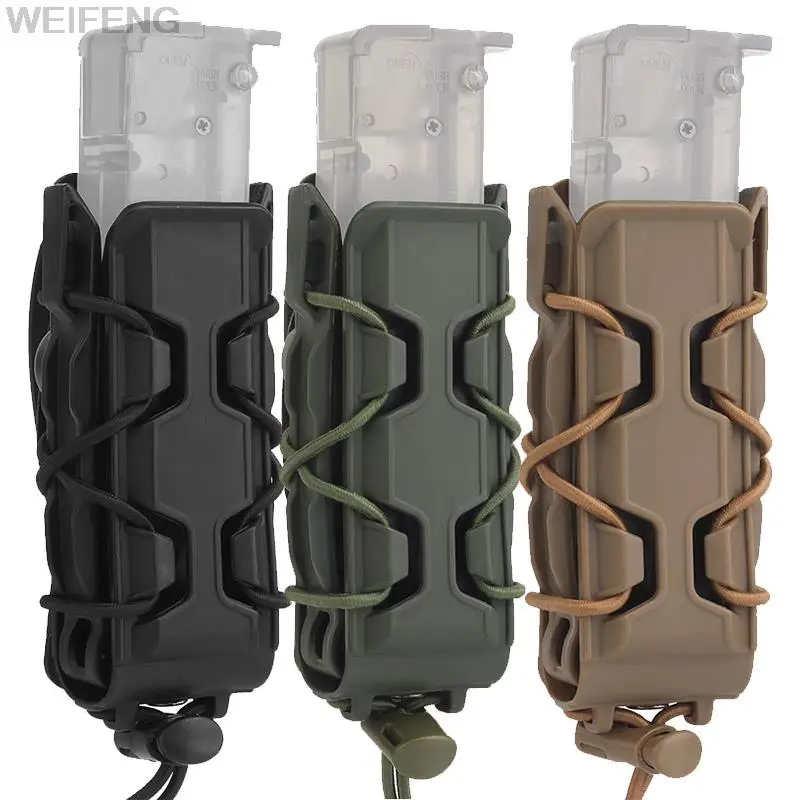 Bolsas tácticas para Glock 17 19 Beretta M9, funda para pistola Molle Mag, cuchillo, linterna, accesorios de caza, 9mm - imagen 2