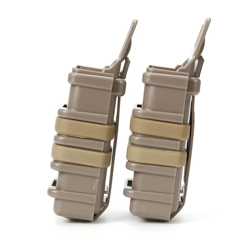 Bolsa táctica para revistas MP5/MP7, Clip Molle, soporte rápido para Mag, funda de extracción rápida, funda de caza Airsoft, 2 uds. - imagen 4