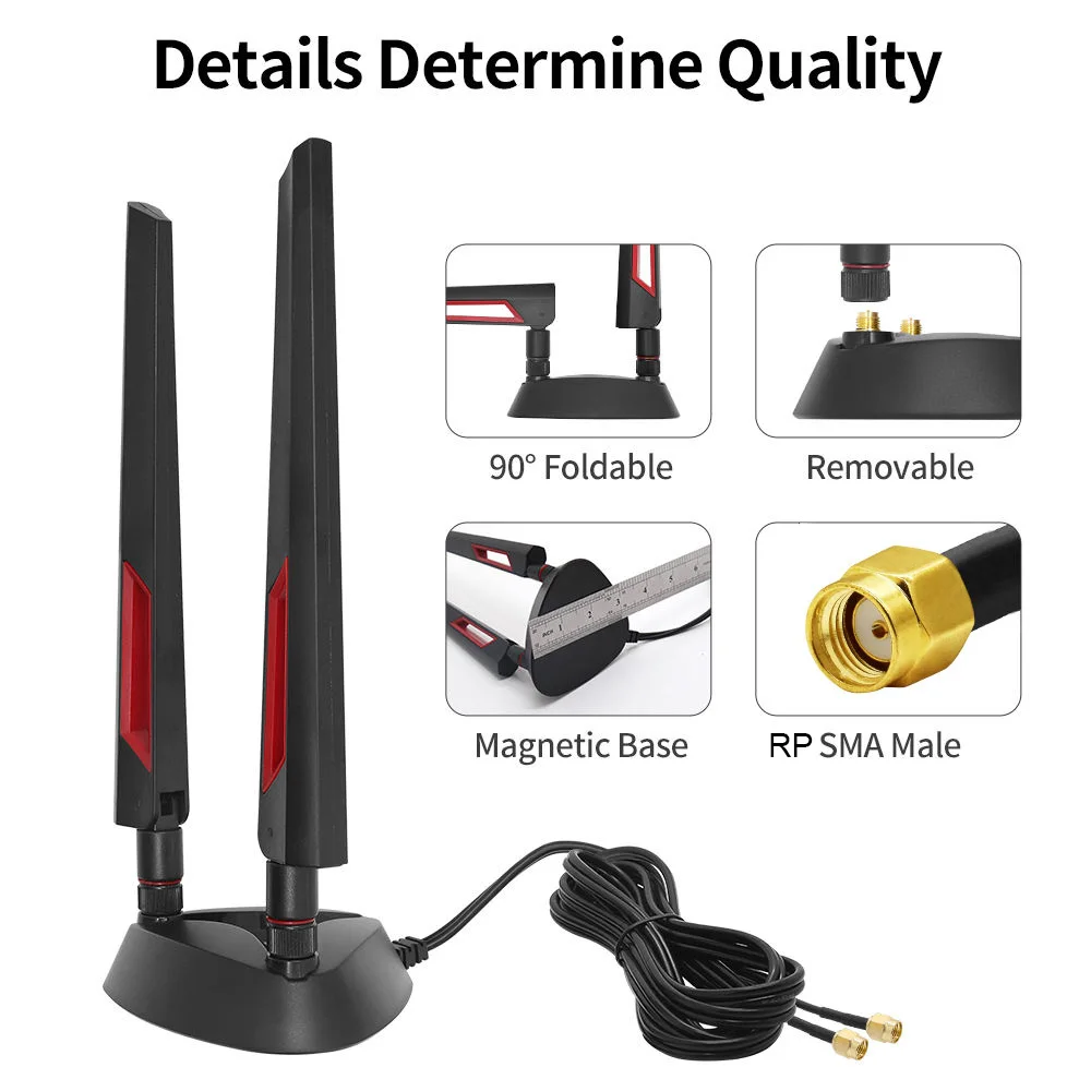 Amplificador de señal WiFi de doble frecuencia con antena externa - imagen 2