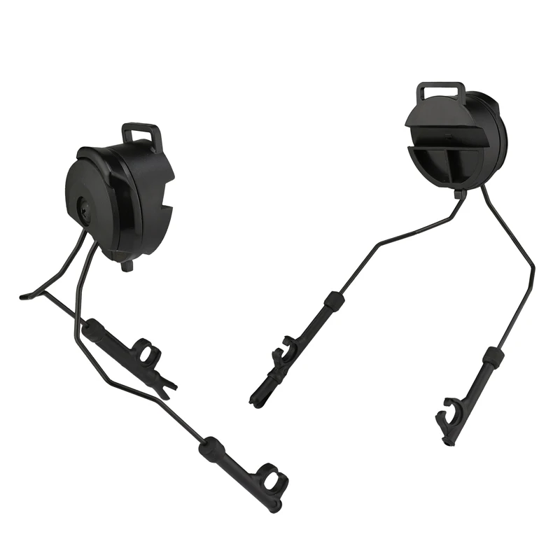 Soporte táctico para auriculares, conjunto de adaptador de riel de arco para casco, Comtac II, auriculares militares con cancelación de ruido, 1 par - imagen 3