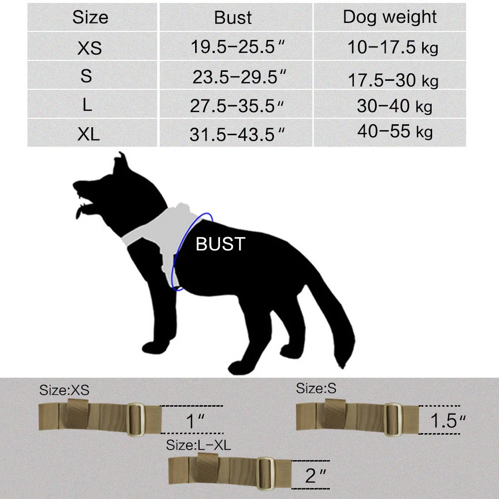 Arnés táctico - Vista lateral