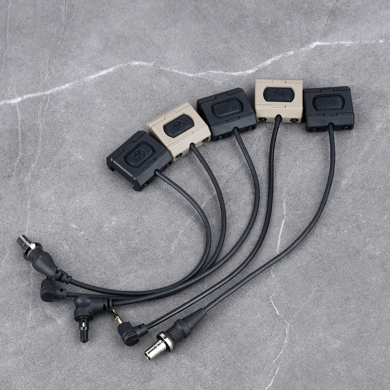 Interruptor remoto táctil de presión de doble función PEQ - Módulo de botón trasero para enchufes 2,5MM/3,5MM/SF/Crane Laser, compatible con PEQ - 15, DBAL - A2 y linterna M600 - imagen 4