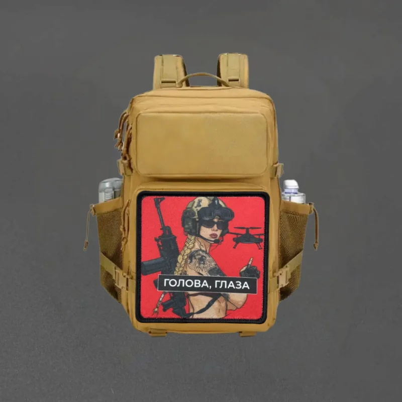 Parche estampado de chica Sexy, chaleco táctico, sombreros con gancho y bucle, insignia de moral, mochila, pegatinas decorativas, parches para brazalete para ropa