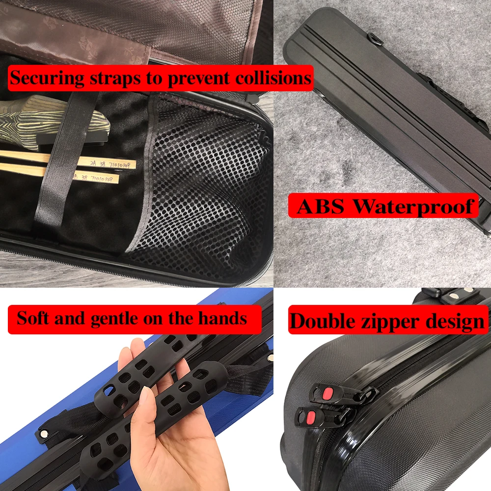 Caja de almacenamiento portátil para arco dividido en el hombro, estuche para arco de caza americano para tiro con arco recurvo, 1 ud. - imagen 4