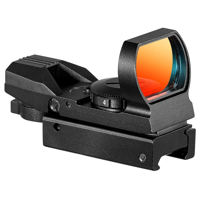 1x22x33mm Multi 4 retícula Electro Red Dot mira telescópica con montaje para riel de 20mm punto rojo nuevo - imagen 4
