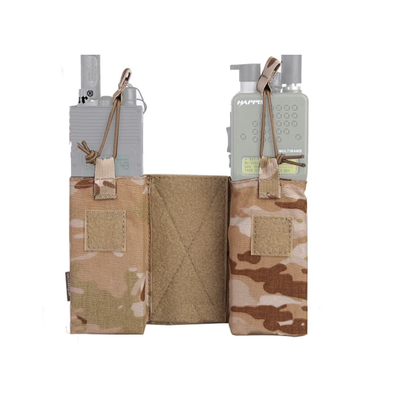 Emersongear para JPC MBITR juego de bolsas de Radio para 148/152 bolsa de intercomunicación Panel caza senderismo combate Airsoft 11,11 ventas