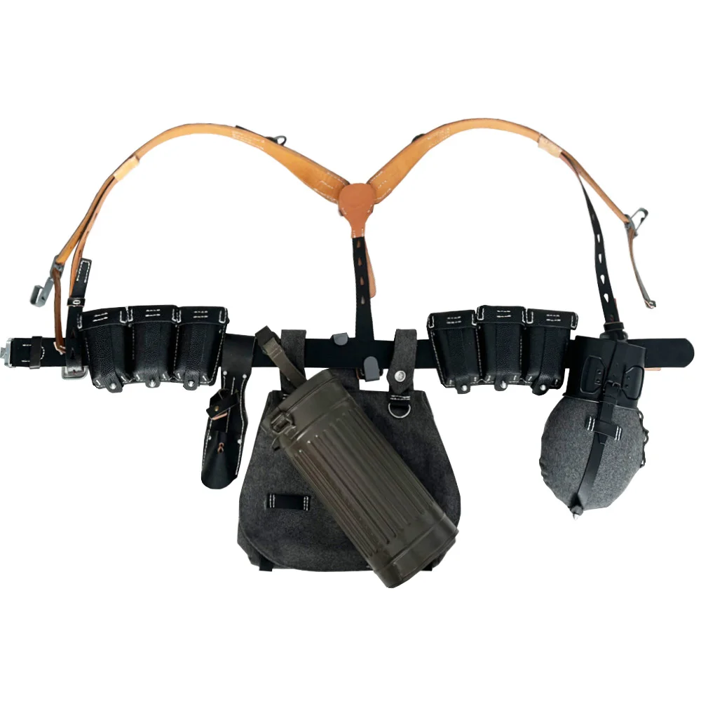Bolsa alemana 98K La combinación táctica es un paquete combinado de equipo de soldado portátil 98k alemán Ww2 - imagen 3