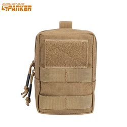 Bolsa táctica de cintura EDC, bolsa de herramientas Molle, mochila para exteriores/bolsillo para chaleco, bolsa multifunción, accesorios de caza