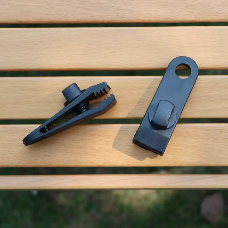 Clip de tienda de campaña para exteriores, hebilla de plástico fija, accesorios de plástico, clip de tienda reforzado, clip a prueba de viento - imagen 3