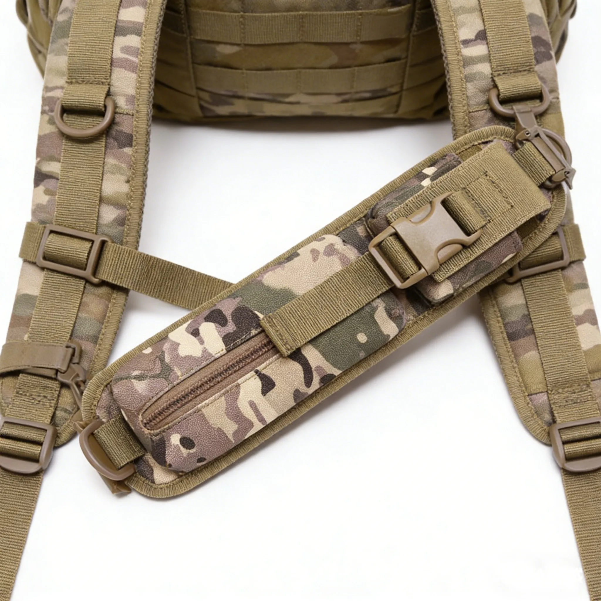 Bolsa de Hombro para Mochila, Bolsa para Artículos Diversos, Bolsa Molle para Linterna, Bolsa de Herramientas EDC, Accesorios para Caza y Camping al Aire Libre - imagen 2