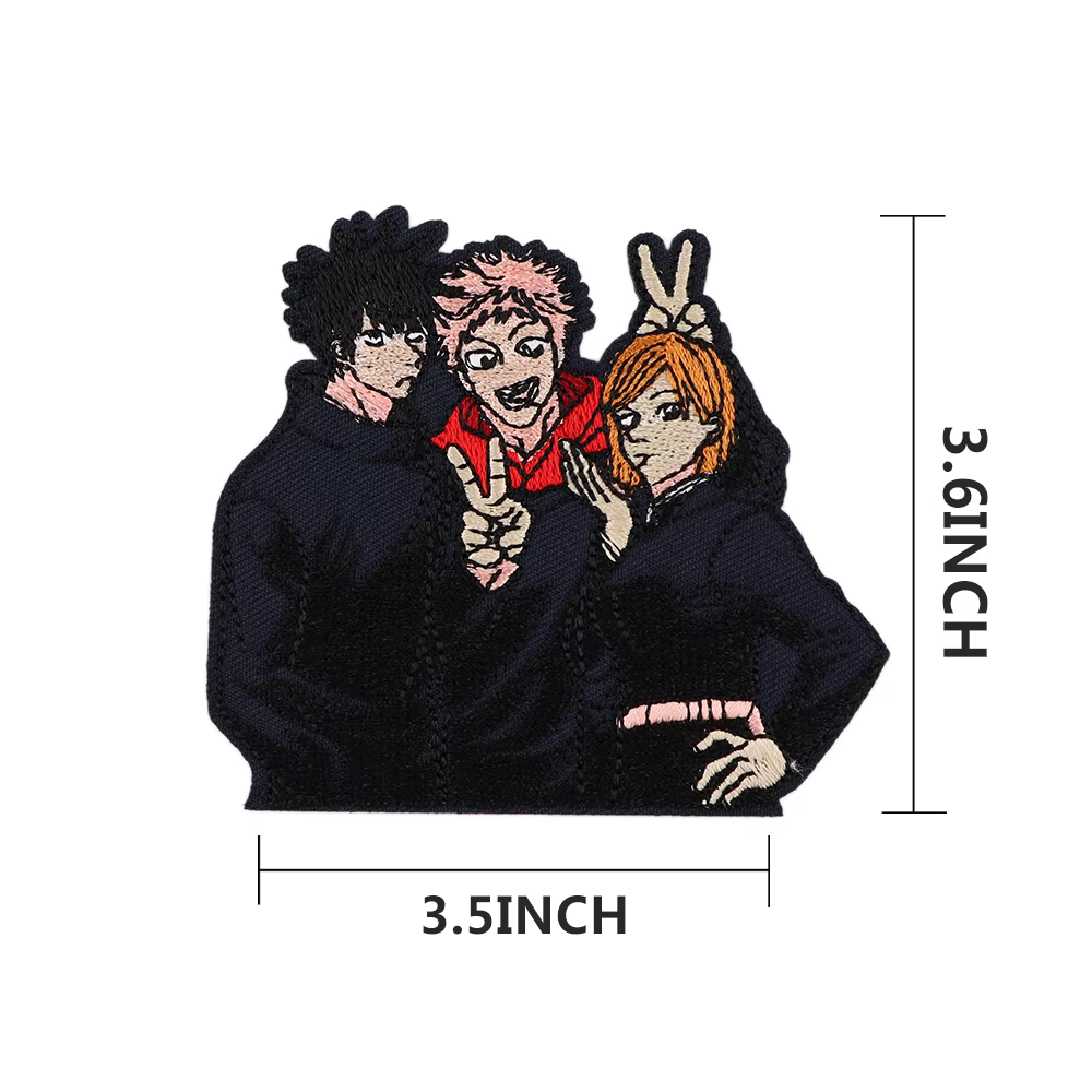 Parche bordado anime – insignia para planchar - imagen 3