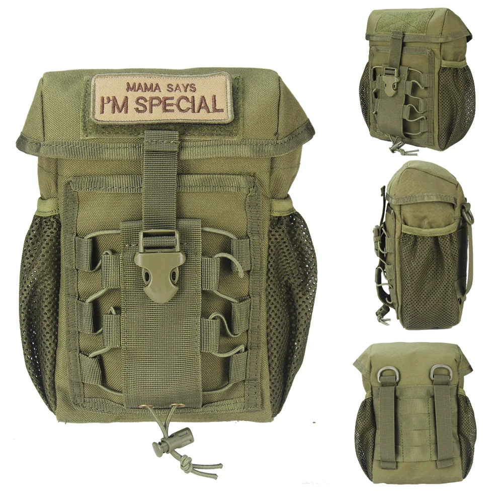 Molle EDC-riñonera para deportes al aire libre, bolsa organizadora para escalada, Camping, senderismo y caza, EMT IFAK - imagen 3
