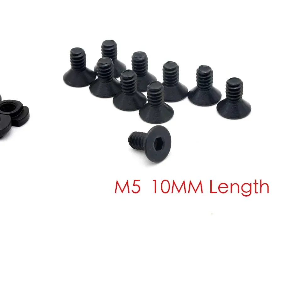 Paquete de 10 tornillos y tuercas M-Lock de repuesto para secciones y llaves de riel - imagen 5