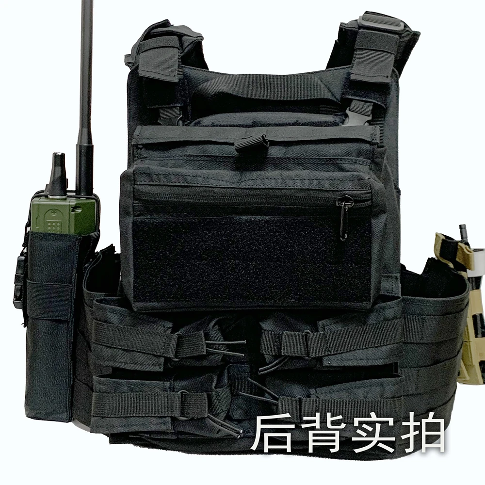 Airsoft Call of Duty 19 COD Ghost Nightwar estilo placa portador conjunto de equipo de pecho chaleco táctico conjunto completo para Cosplay al aire libre - imagen 4