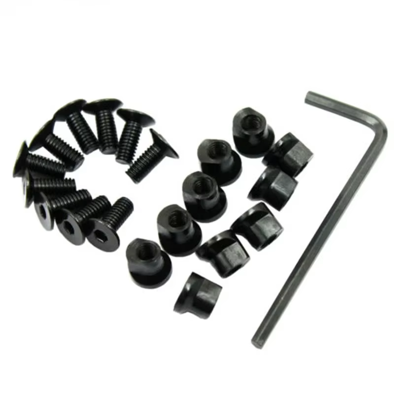 Tornillos y tuercas M-LOK para riel táctico – KeyMod