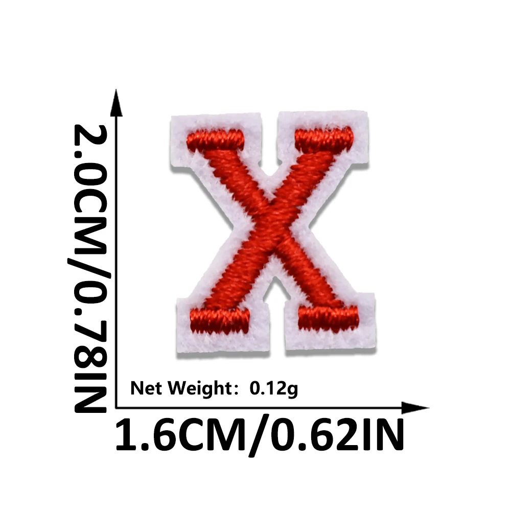 26 unids/lote personajes en inglés parches para planchar para ropa letras coloridas parche bordado en sombrero de camionero ropa prensa de calor - imagen 4