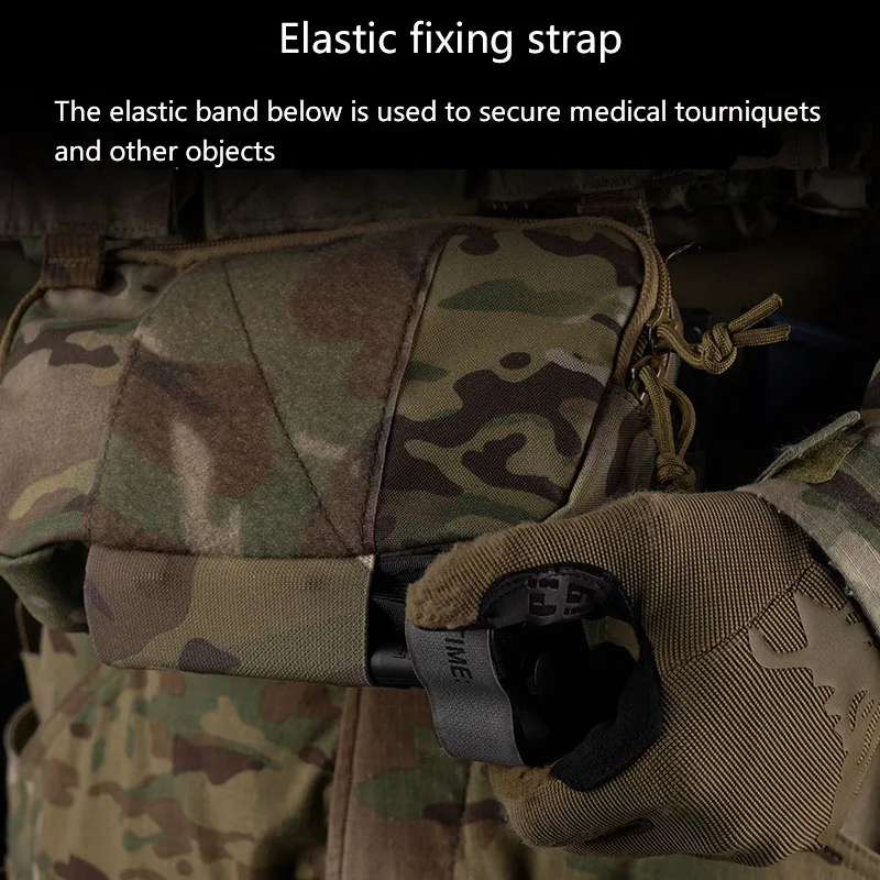 Bolsa de tareas multiusos pequeña, montaje de chaleco de cinturón adecuado, fácil de usar, pegatina mágica de gamuza interior - imagen 5