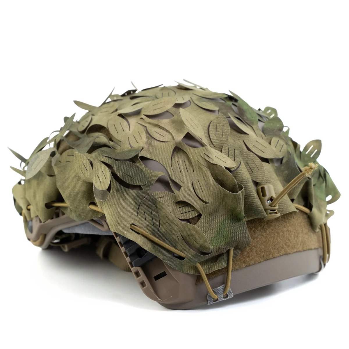 Casco de corte alto para deportes al aire libre con red de camuflaje oculta - imagen 5