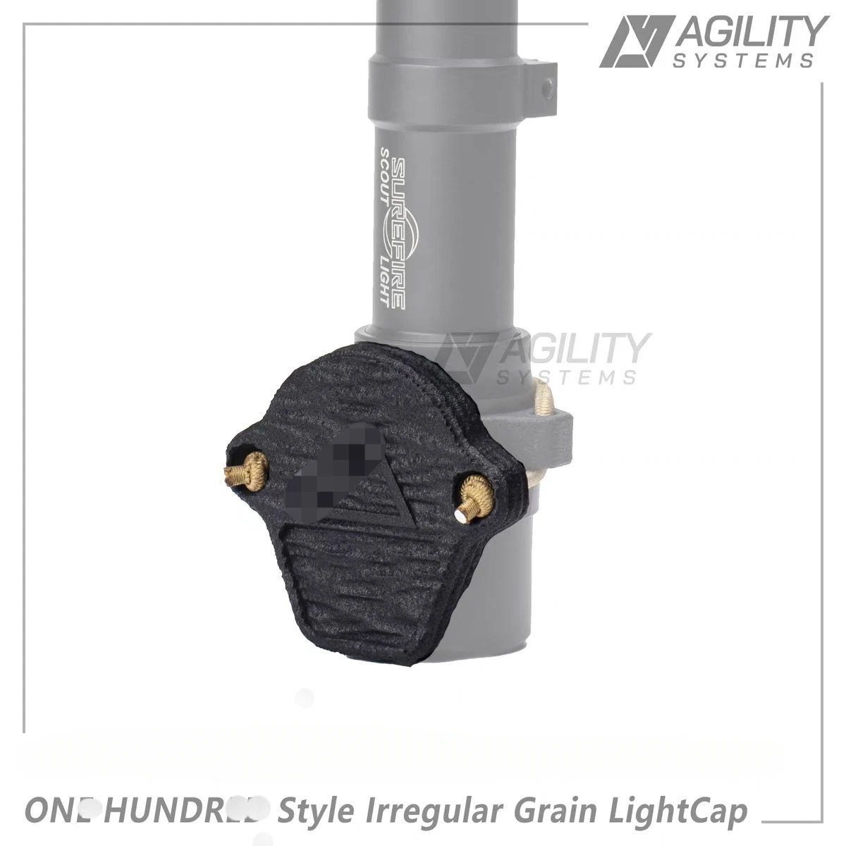 【AS】 Funda para linterna con patrón irregular SUREFIRE M600 KE2-DF estilo ONE HUNDRED