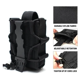 Funda táctica MOLLE para esposas de nailon resistente, cinturón