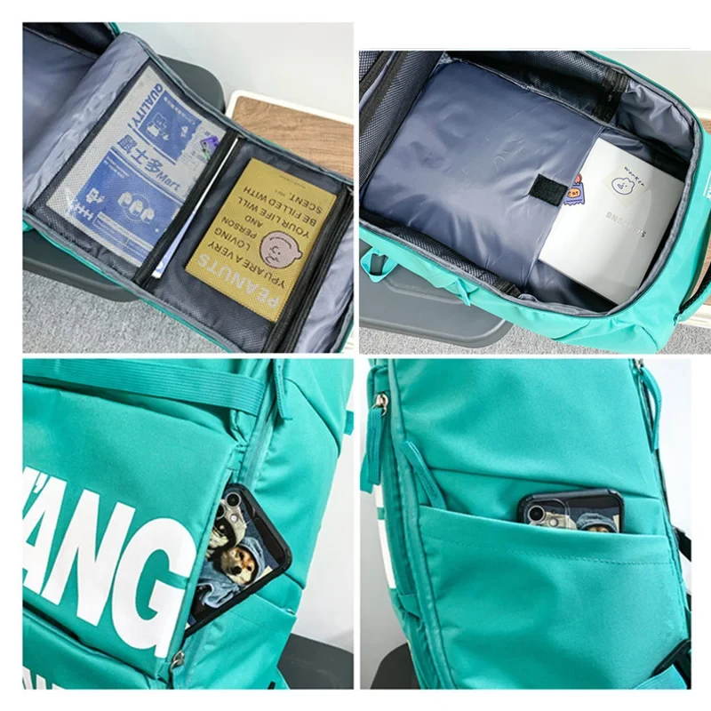 Mochila de viaje al aire libre Fitness deporte hombres mujeres viaje Casual moda gran capacidad viaje Weekender mochilas de hombro XA45WA - imagen 5