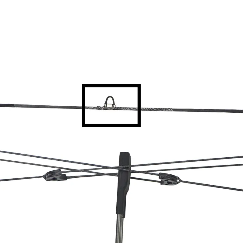 Nido magnético para bola de acero, accesorios de tiro con arco compuesto, 1 unidad - imagen 2