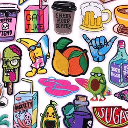 Parche moral velcro pizza dibujos animados para chaleco tactico