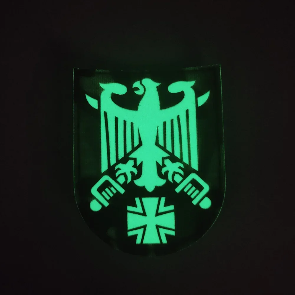 Insignia de moral de escudo de águila alemana DSG9, insignia de tela bordada con bandera, parches tácticos, bordado, costura, parches militares, ropa - imagen 4