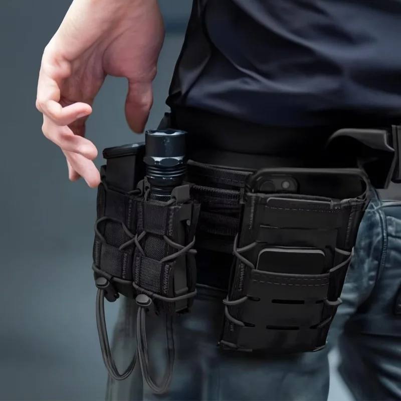 Bolsa doble/triple de acceso rápido para caza |   Bolsa Tiger Mag de 2-3 bolsillos |   Para disparar portarrollos