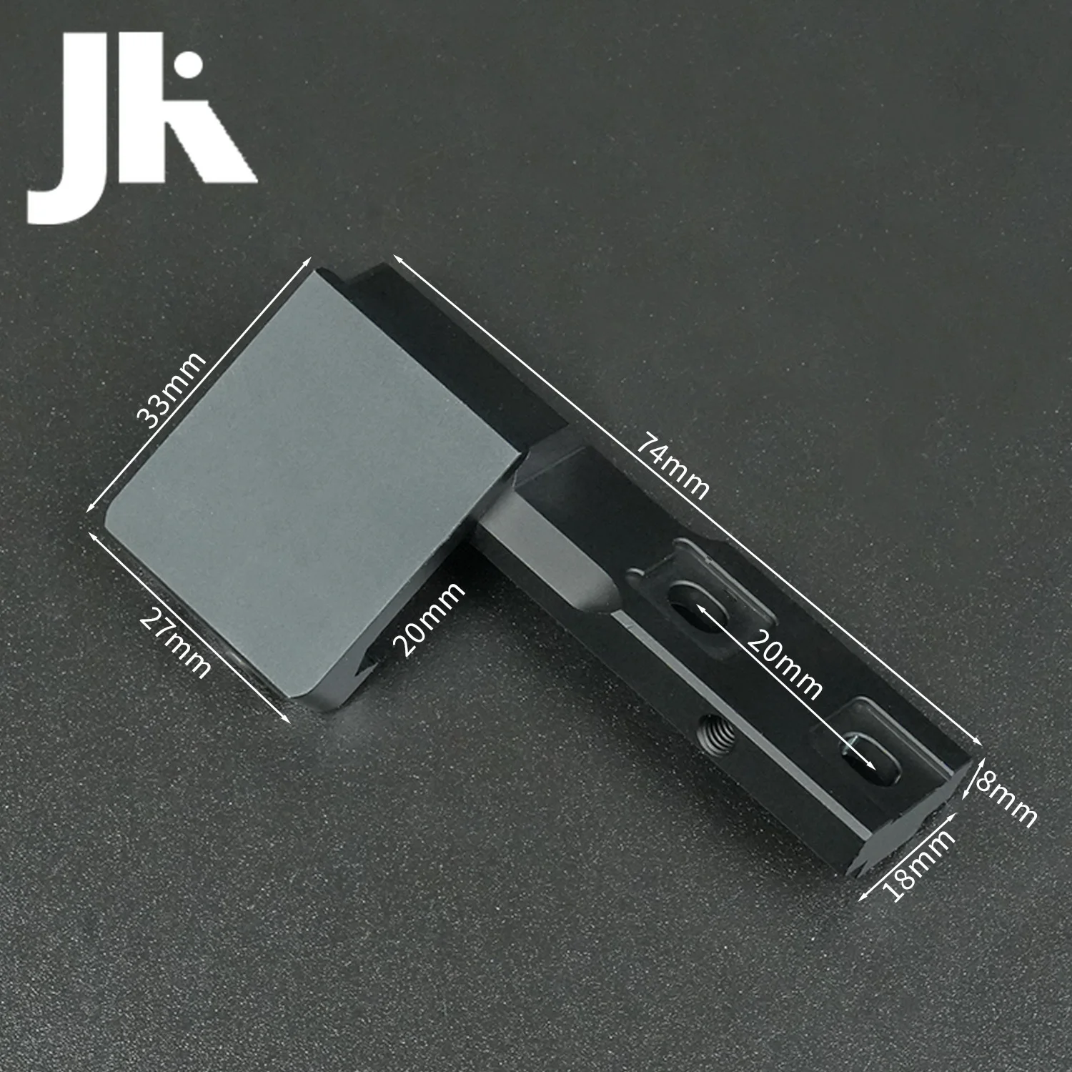 Linterna 45 °   Base de montaje de expansión compensada para sistema MLOK/instalación de riel de 21mm luces de explorador M300 M600 adecuadas - imagen 5