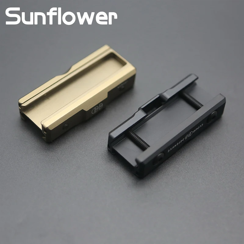 Sistema de linterna táctica Airsoft, interruptor de presión, soporte trasero para luz de caza M300 M600, riel Picatinny de 20mm - imagen 5