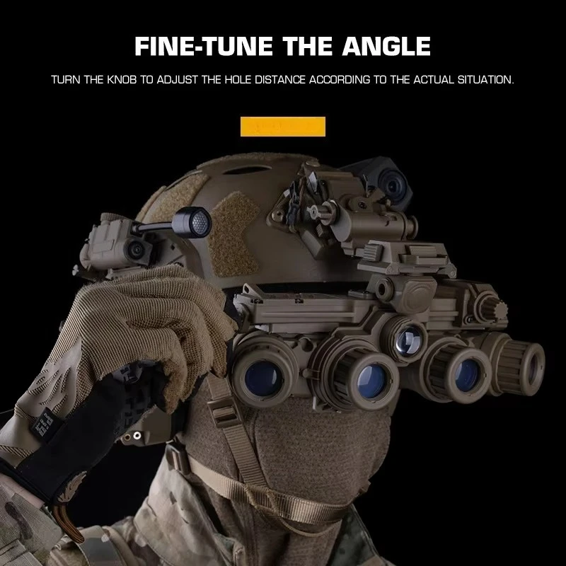 Binocular táctico GPNVG18, modelo de visión nocturna, versión de fusión térmica, soporte para casco Airsoft, accesorios de decoración - imagen 4
