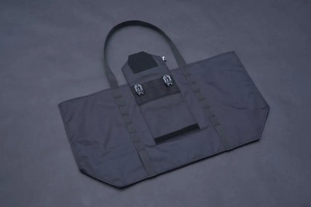 Bolsa de compras de almacenamiento plegable para exteriores, bolso táctico portátil de hombro de gran capacidad - imagen 4