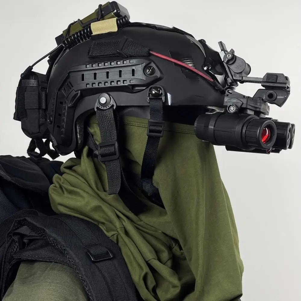 Casco táctico NVG, dispositivo de visión nocturna de seis ojos, modelo, equipo de cosplay simulado - imagen 4