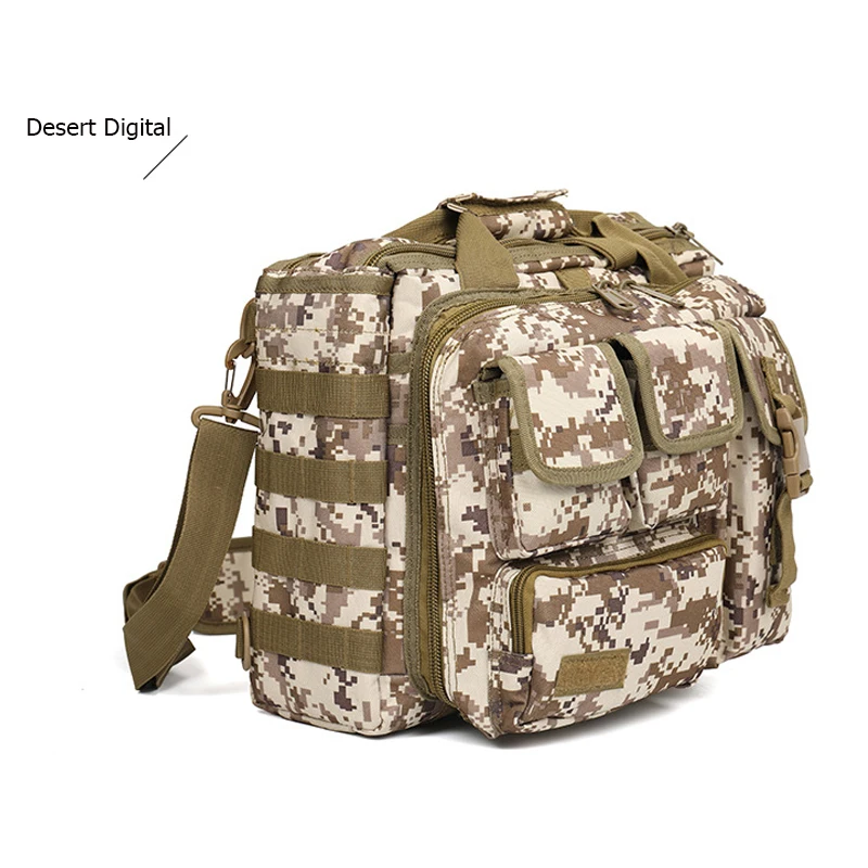 Mochila táctica militar multifuncional, bandolera de nailon Molle, bolso de hombro, bolso para ordenador portátil, exterior - imagen 4