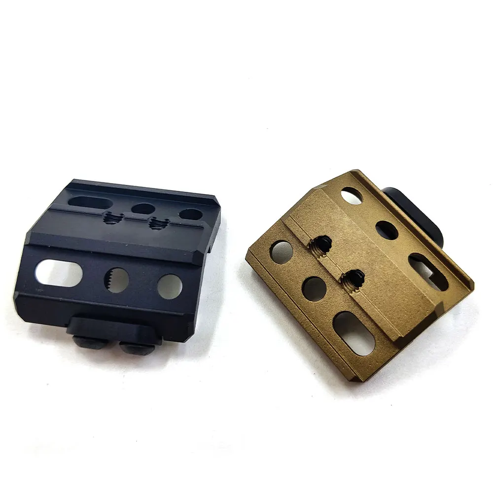 Montaje de Riel de linterna de arma de Metal para M600 M300, accesorios de caza de luz táctica, ajuste de engranaje SOTAC de 20mm - imagen 5