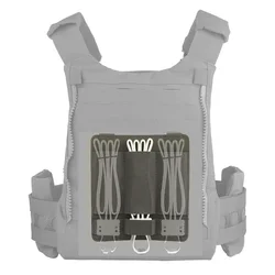 Portacables Elástico MOLLE Táctico para Chalecos Porta-placas