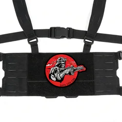 Parche Bordado Dark Side CQB Insignia Táctica para Chaleco y Mochila
