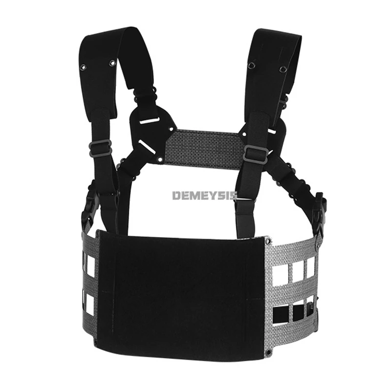 Chalecos de caza al aire libre, aparejos de pecho, sistema MOLLE, plataforma táctica CS Airsoft, equipo de caza, tiro, Paintball, chaleco portador de placa - imagen 3
