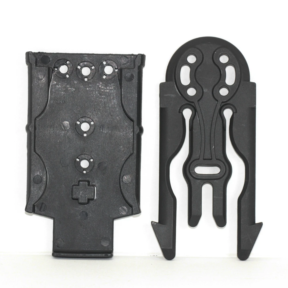 Adaptador de funda táctica, chaleco Molle, placa de plataforma, adaptador de funda de cintura, Kit de sistema de bloqueo rápido QLS 22 19, accesorios - imagen 2