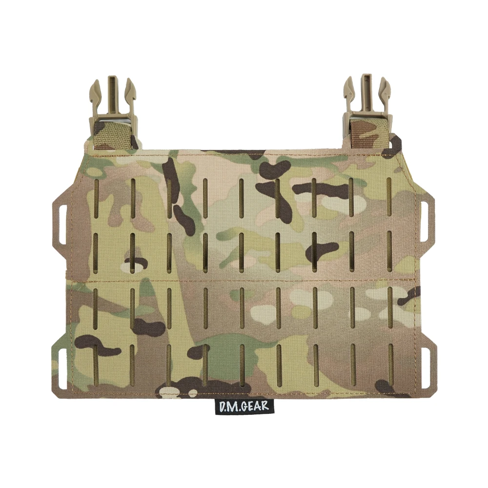 Panel de aparejo de pecho táctico, portador de placa, solapa frontal, cartel Molle Compatible con Airsoft, accesorios para equipos de caza, deportes al aire libre - imagen 3